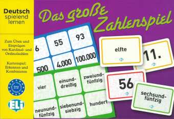 Das große Zahlenspiel. Deutsch spielend lernen (Klett)