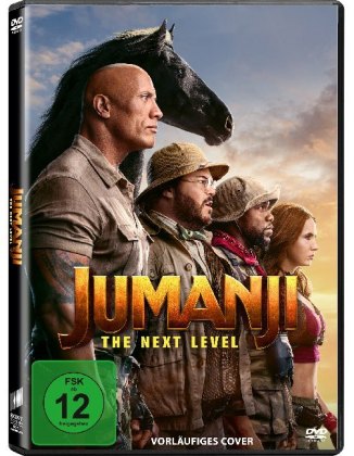 Jumanji : The Next Level, 1 DVD