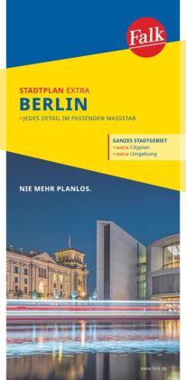 Falk Stadtplan Extra Berlin 1:26 500-1:43 500