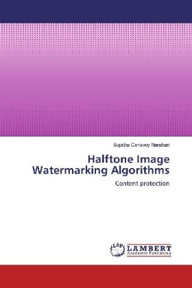Halftone Image Watermarking Algorithms 