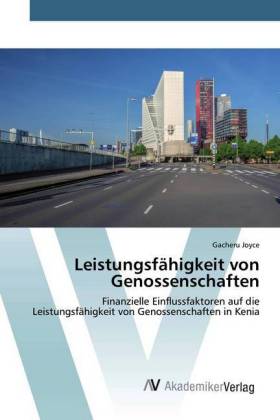 Leistungsfähigkeit von Genossenschaften 