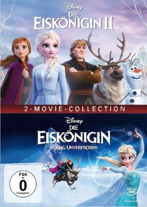 Die Eiskönigin 1+2, 2 DVD 