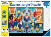Ravensburger Kinderpuzzle - 12915 Gru und die Minions - Minions-Puzzle für Kinder ab 6 Jahren, mit 100 Teilen im XXL-For