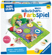Ravensburger ministeps 4170 Mein Mäuschen-Farbspiel, Erstes Spiel zum Farben-Lernen mit viel Bewegung, Spielzeug ab 2 Ja Cover