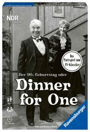Ravensburger Partyspiel - 26835 - Der 90. Geburtstag oder Dinner for One - Gesellschaftsspiel für Erwachsene und Kinder