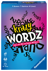 Ravensburger 26837 - Krazy Wordz - Gesellschaftsspiel für die ganze Familie, Spiel für Erwachsene und Kinder ab 10 Jahre