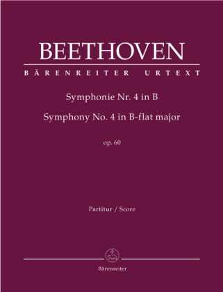 Symphonie Nr. 4 B-Dur op. 60, Partitur 