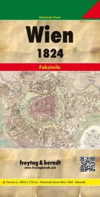 Wien und dessen Vorstädten 1824, Historische Karte 1:6.000