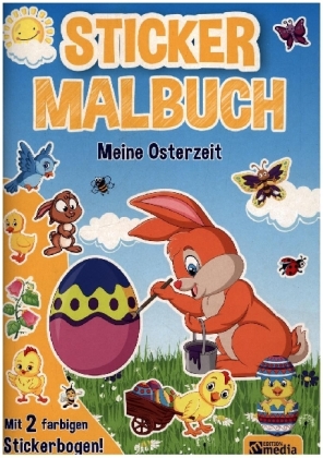 Sticker Malbuch Osterzeit 