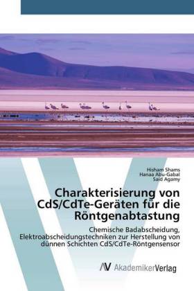 Charakterisierung von CdS/CdTe-Geräten für die Röntgenabtastung 