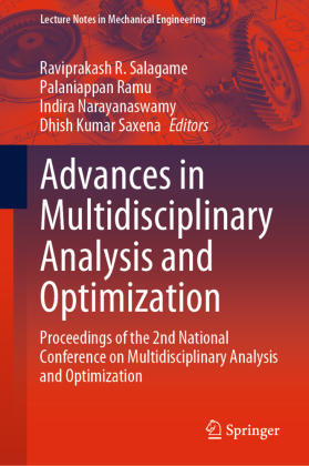 Advances in Multidisciplinary Analysis and Optimization 