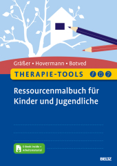 Therapie-Tools Ressourcenmalbuch für Kinder und Jugendliche, m. 1 Buch, m. 1 E-Book