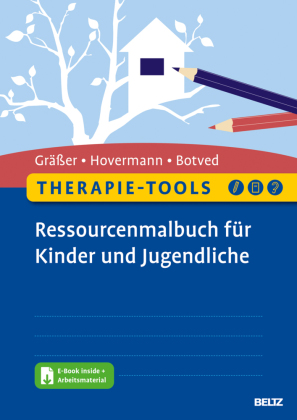 Therapie-Tools Ressourcenmalbuch für Kinder und Jugendliche, m. 1 Buch, m. 1 E-Book 