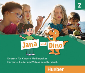 Jana und Dino 2, m. 1 Audio-CD, m. 1 DVD, 2 Audio-CDs und 1 DVD zum Kursbuch