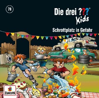 Die drei ??? Kids - Schrottplatz in Gefahr, 1 Audio-CD