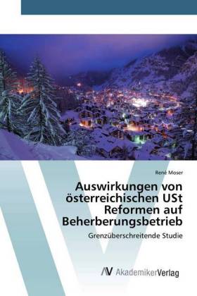 Auswirkungen von österreichischen USt Reformen auf Beherberungsbetrieb 