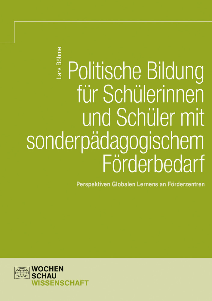 Politische Bildung Für Schülerinnen Und Schüler Mit Sonderpädagogischem ...