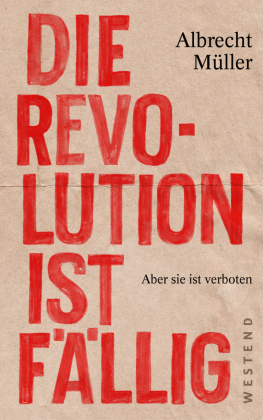 Die Revolution ist fällig 