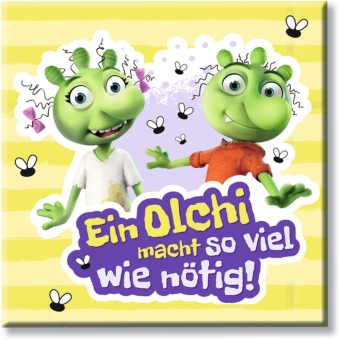 Die Olchis. Magnet "So viel wie nötig" 