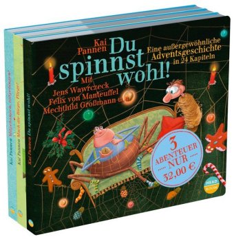 Du spinnst wohl! - 3 Abenteuer, 6 Audio-CD 