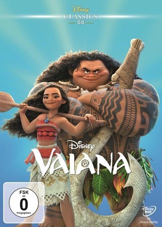 Vaiana, 1 DVD