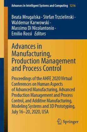 Advances in Manufacturing, Production Management and Process Control 