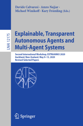 Explainable, Transparent Autonomous Agents and Multi-Agent Systems 
