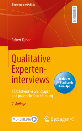 Qualitative Experteninterviews, m. 1 Buch, m. 1 E-Book 