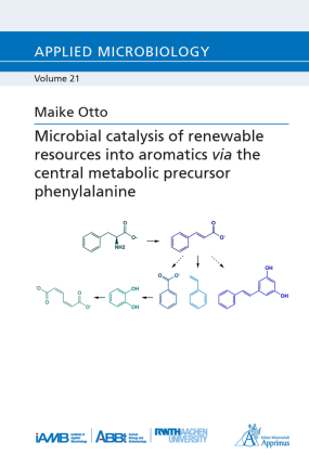 Microbial catalysis of renewable resources into aromatics via the central metabolic precursor phenylalanine 