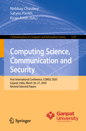 Computing Science, Communication and Security 