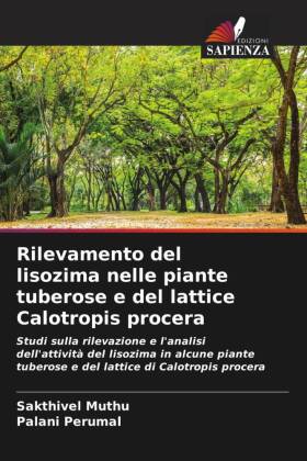 Rilevamento del lisozima nelle piante tuberose e del lattice Calotropis procera 