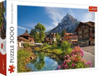 Die Alpen im Sommer (Puzzle) 
