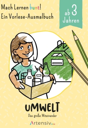 Umwelt - Ein Vorlese-Malbuch für Kinder ab 3 Jahren 