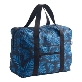 Easy Travelbag Philodendron blue