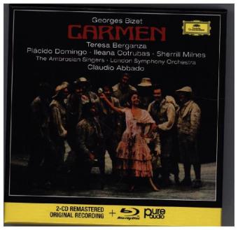 Carmen, 2 Audio-CD + 1 Blu-ray-Audio