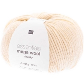 Essentials Mega Wool Chunky Elfenbein, 100 g