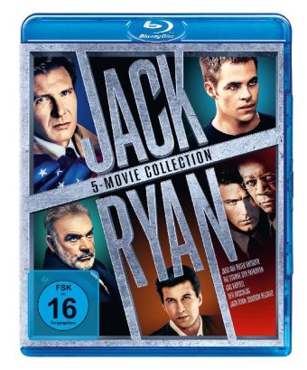 Jack Ryan 1-5, 5 Blu-ray 