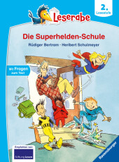 Leserabe - 2. Lesestufe: Die Superhelden-Schule Cover