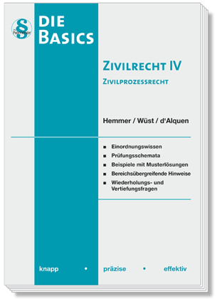 Basics Zivilrecht IV - Zivilprozessrecht 