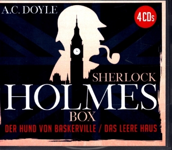 Die Sherlock Holmes Box, 4 Audio-CD 