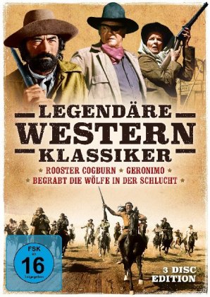 Legendäre Western-Klassiker, 3 DVD 