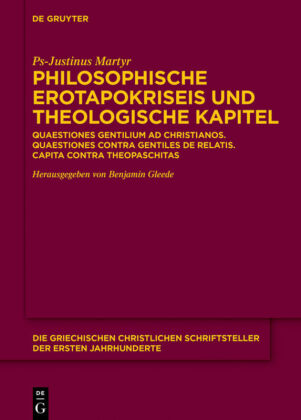 Philosophische Erotapokriseis und theologische Kapitel 