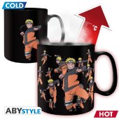 ABYstyle - Naruto Shippuden Multicloning Thermoeffekt Tasse