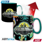 ABYstyle - Rick & Morty Spaceship Thermoeffekt Tasse