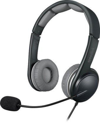 SPEEDLINK SONID Stereo Headset - USB, black-grey