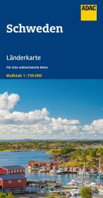 ADAC Länderkarte Schweden 1:750.000