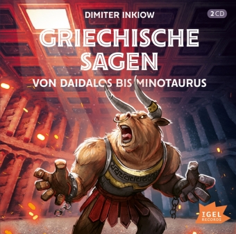 Griechische Sagen. Von Daidalos bis Minotaurus, 2 Audio-CD