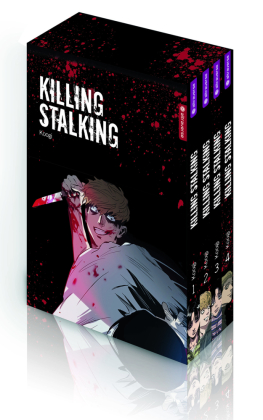 Killing Stalking Season 1, Complete Box, 4 Bde.