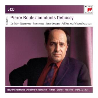 Pierre Boulez Conducts Debussy, 5 Audio-CD