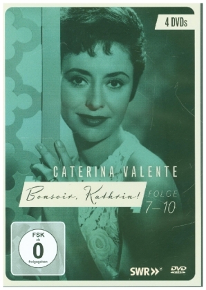 Caterina Valente - Bonsoir, Kathrin! Folge 7-10 Sammelbox, 4 DVD